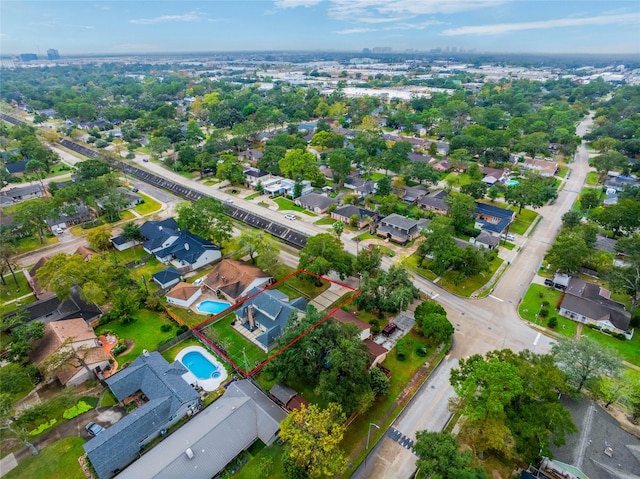 bird's eye view