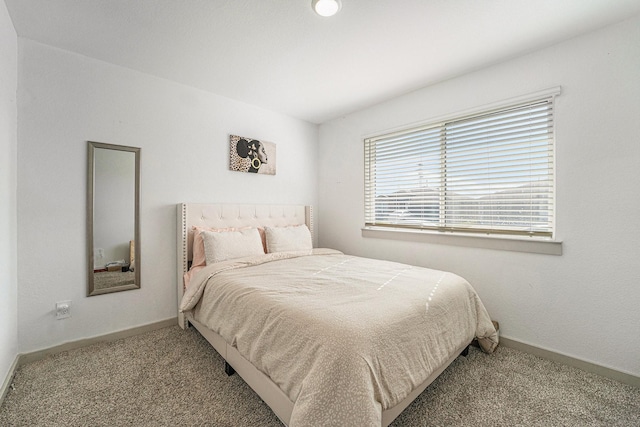 bedroom featuring carpet flooring