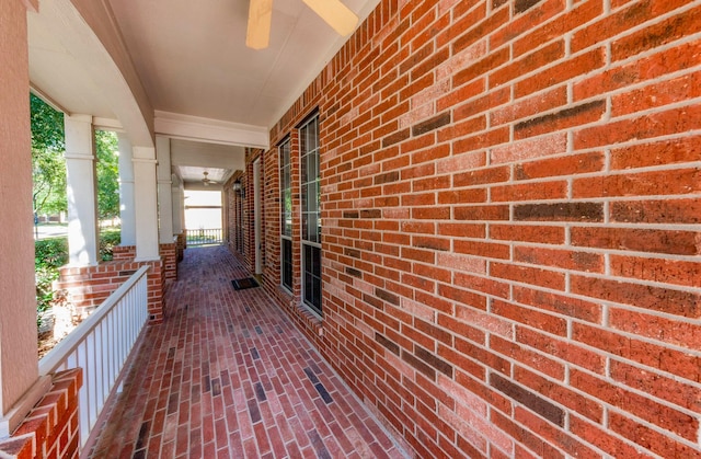 view of patio / terrace featuring a porch