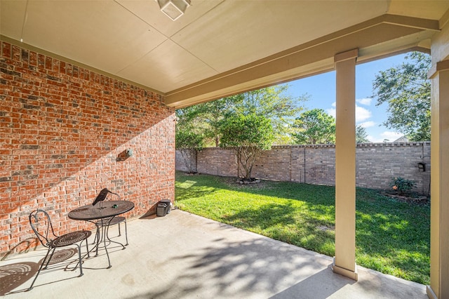 view of patio / terrace