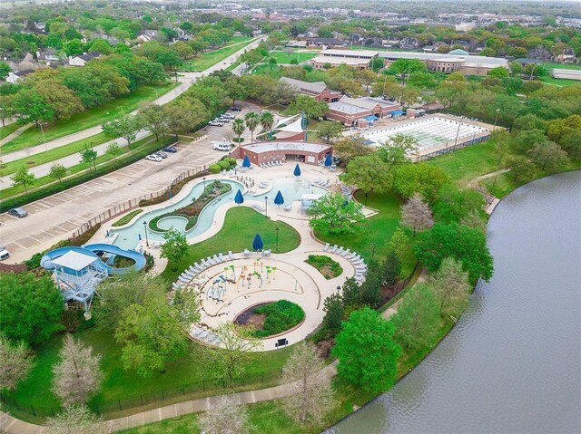 2446 Plantation Bend Dr, Sugar Land, TX 77478 - aerial view of a large body of water