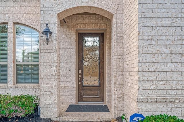 view of property entrance