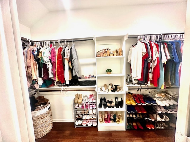 view of closet