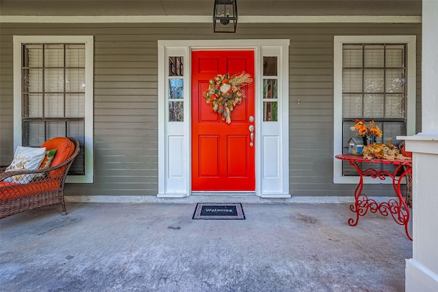 view of property entrance