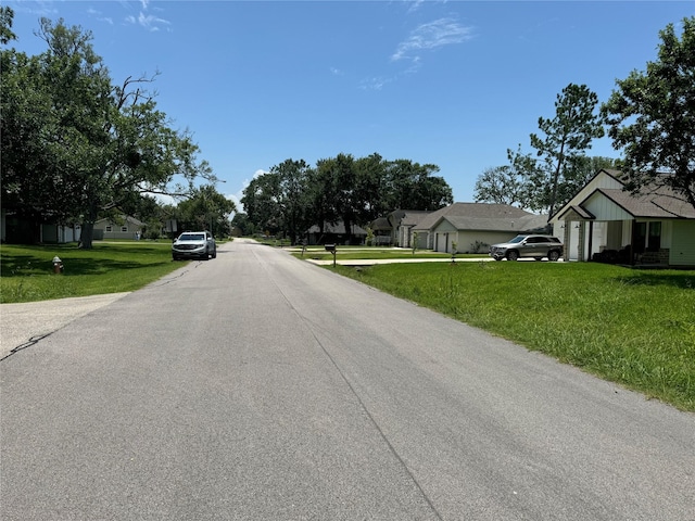 view of road