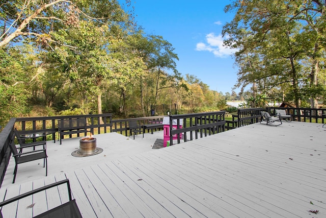 view of deck