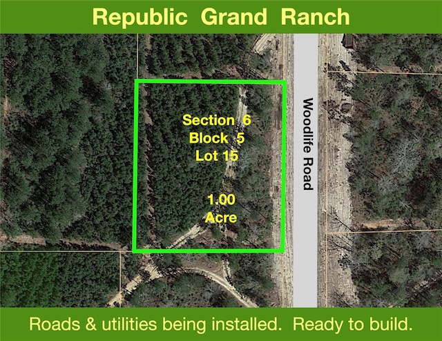 15723 Woodlife Rd, Willis TX, 77378 land for sale