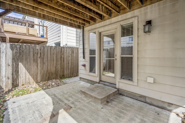 view of patio / terrace