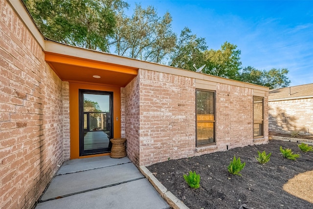 view of property entrance