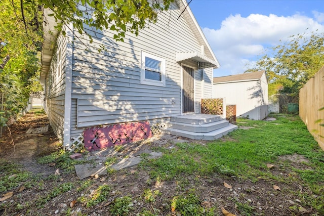 view of rear view of house