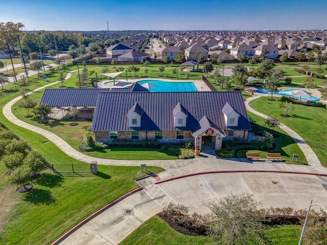 23411 Persimmon Creek Ln, Katy, TX 77493 - aerial view