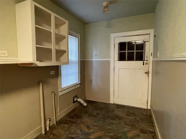 laundry area featuring plenty of natural light