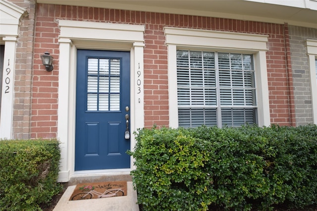 view of property entrance