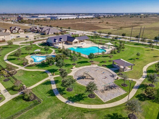 bird's eye view