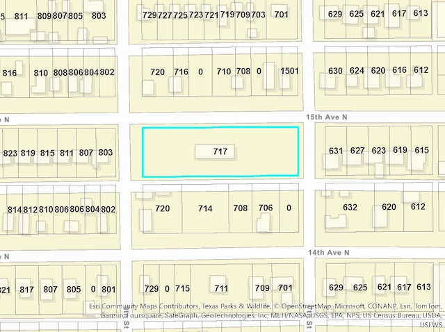 717 15th Ave N, Texas City TX, 77590 land for sale