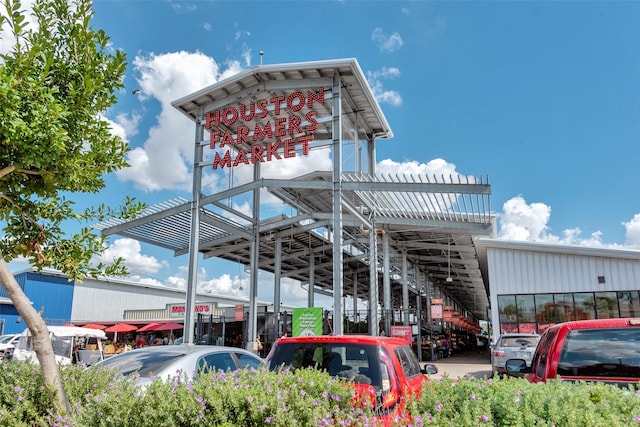 view of car parking