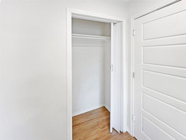 view of closet