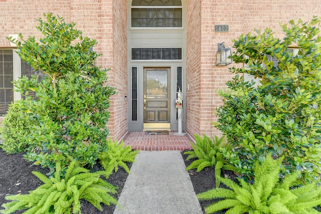 view of property entrance