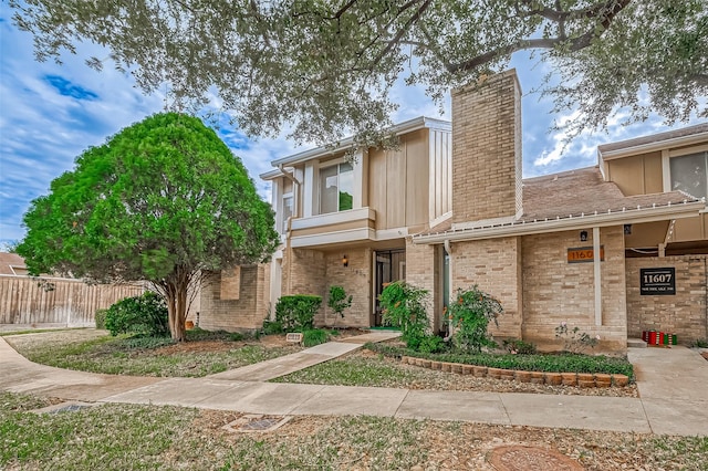 view of townhome / multi-family property