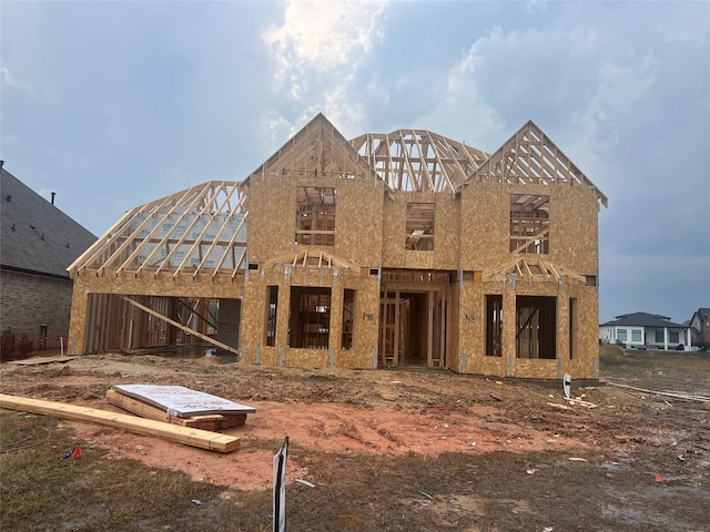 view of rear view of house