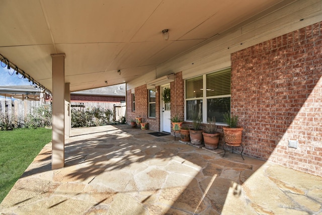 view of patio / terrace