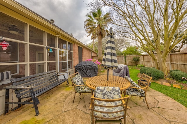 view of patio / terrace