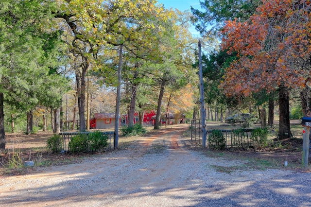 view of street