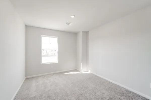 spare room featuring carpet floors