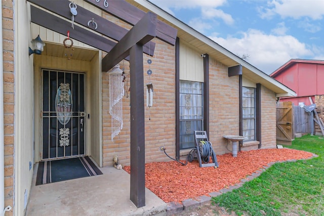 view of entrance to property