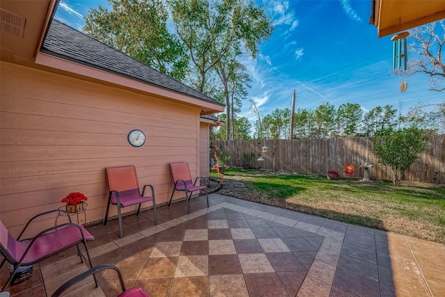 view of patio