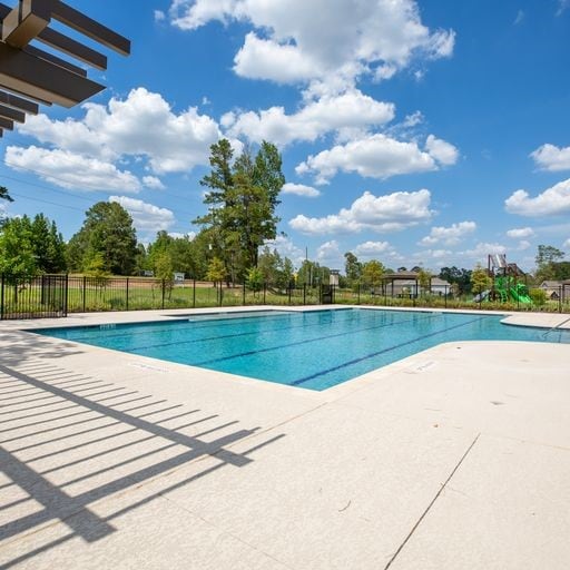 view of pool