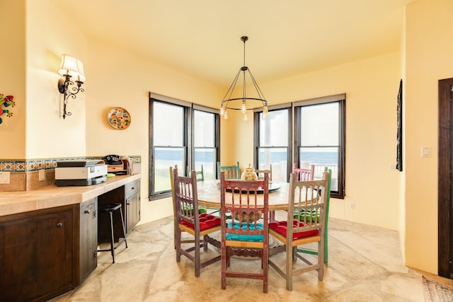 view of dining room