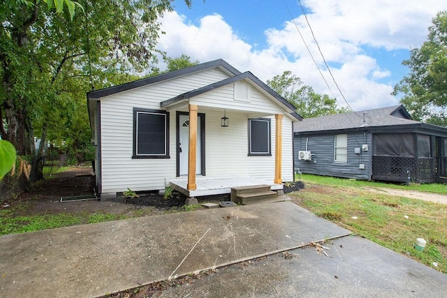 view of bungalow