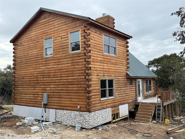 view of property exterior