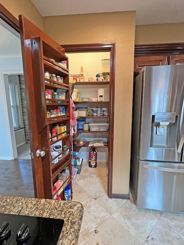 view of pantry