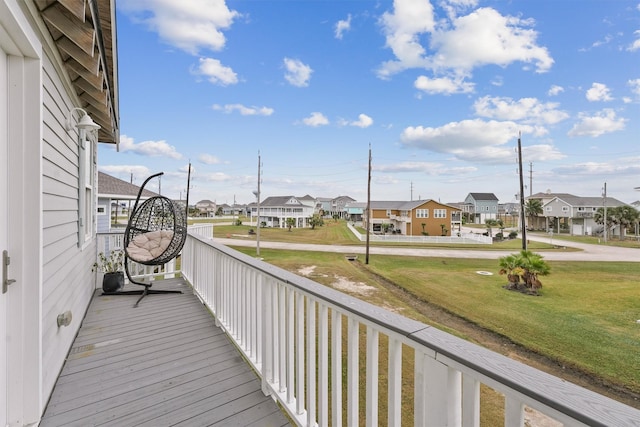 balcony with a porch