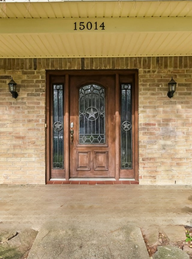 view of entrance to property