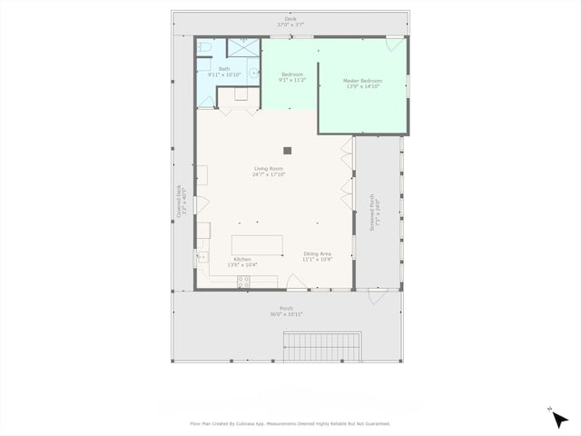 818 Sea Shell Dr, Freeport, TX 77541 - floor plan