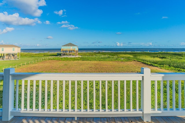 property view of water