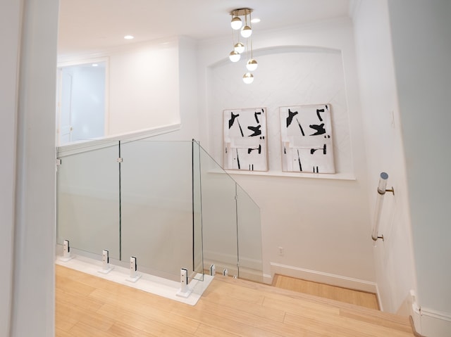 1406 Sue Barnett Dr, Houston, TX 77018 - bathroom featuring wood finished floors and recessed lighting