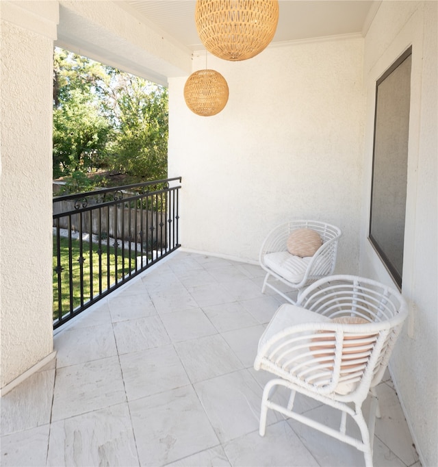 1406 Sue Barnett Dr, Houston, TX 77018 - view of balcony