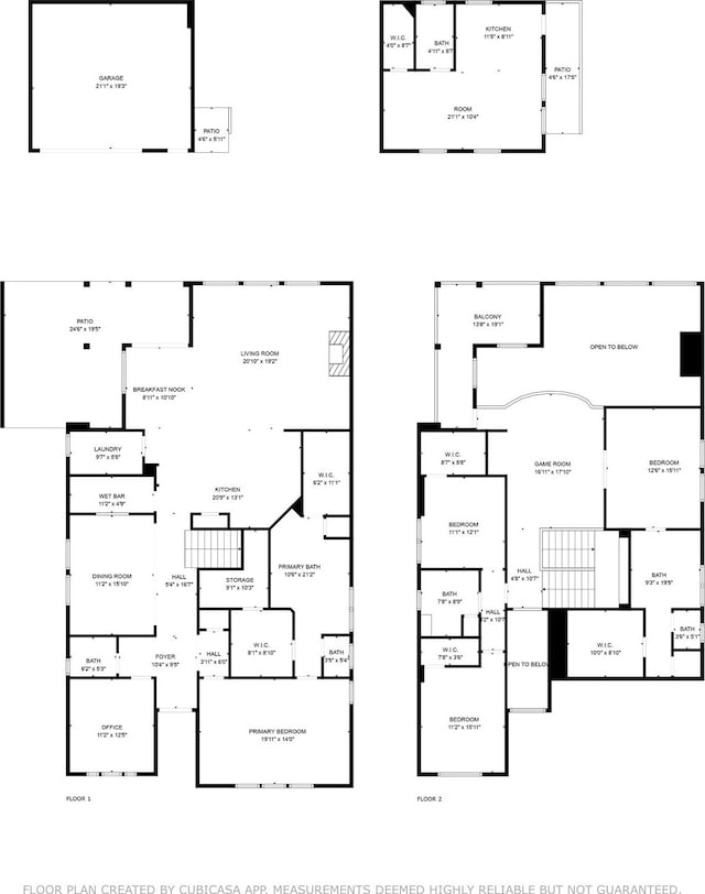 1406 Sue Barnett Dr, Houston, TX 77018 - floor plan / room layout
