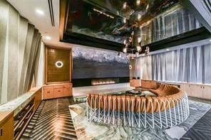 view of home theater room