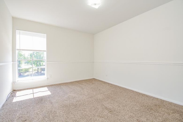 empty room with carpet floors