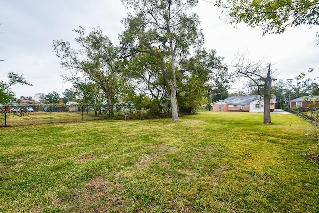 view of yard