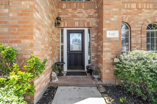 view of property entrance