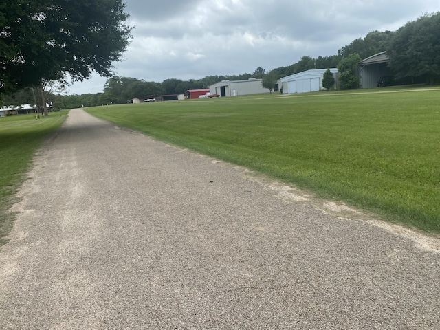 view of road