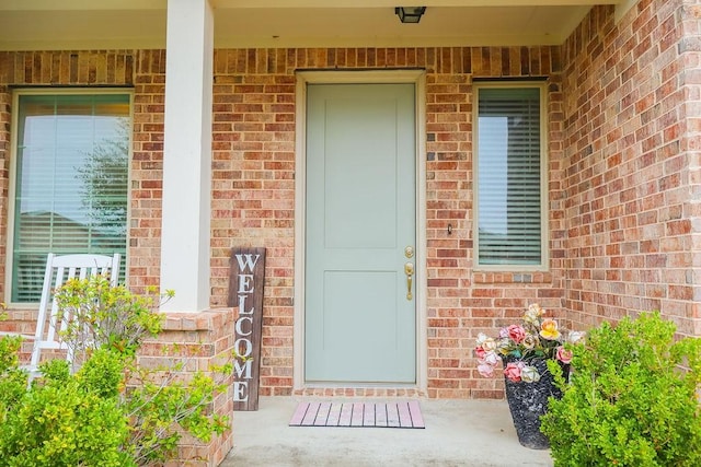 view of property entrance