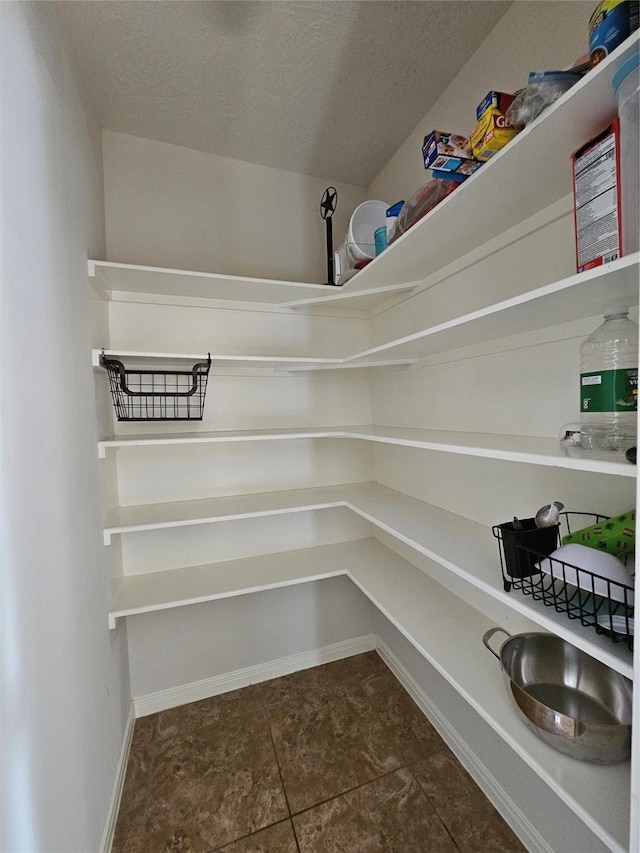 view of pantry