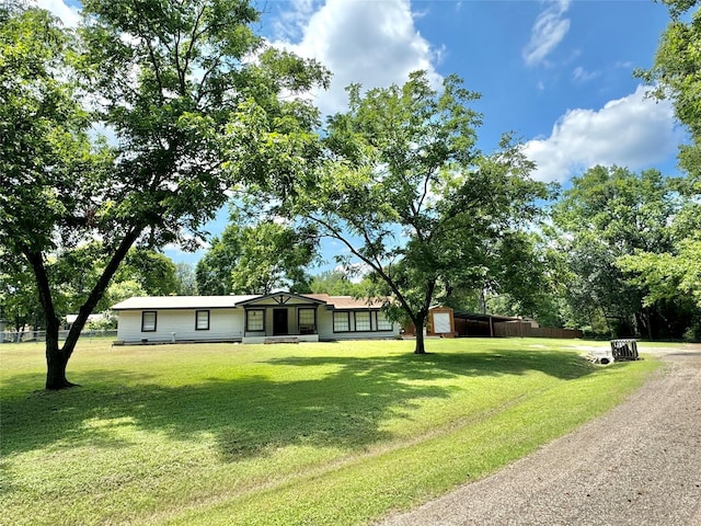 view of yard